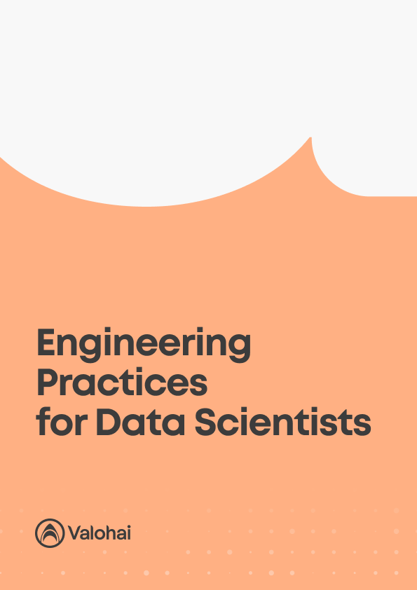 Cover of the Engineering Practices for Data Scientists eBook by Valohai