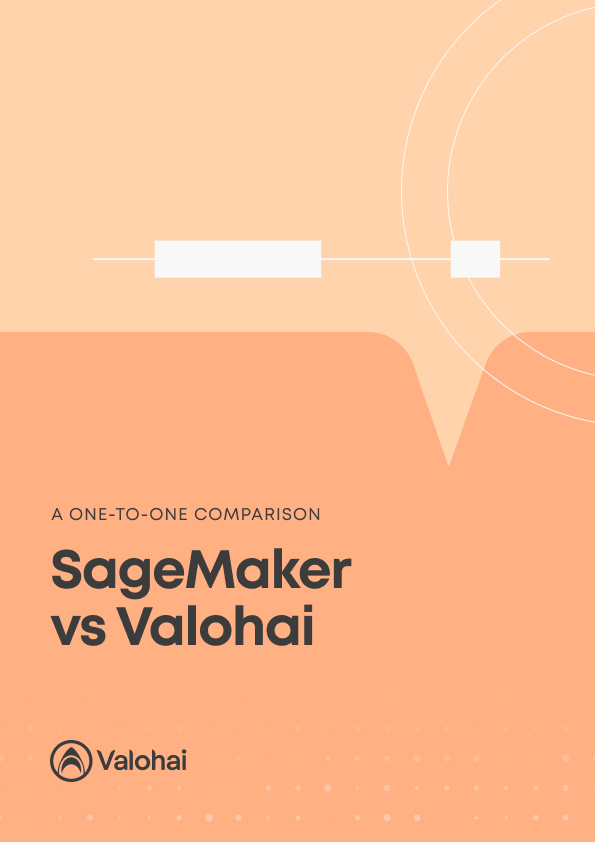 Cover of the Valohai vs SageMaker comaprison paper by Valohai