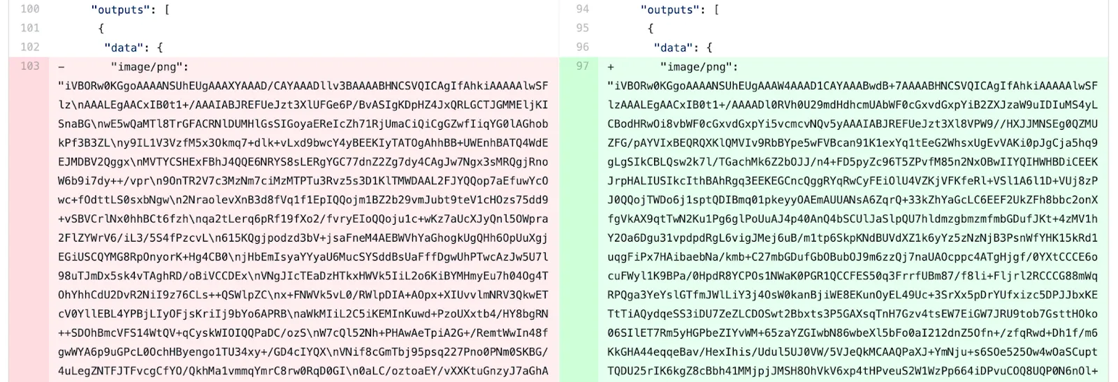 Git Image diff