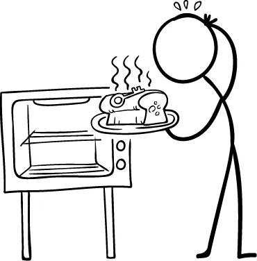 Don't bake secrets into your images, it's not safe