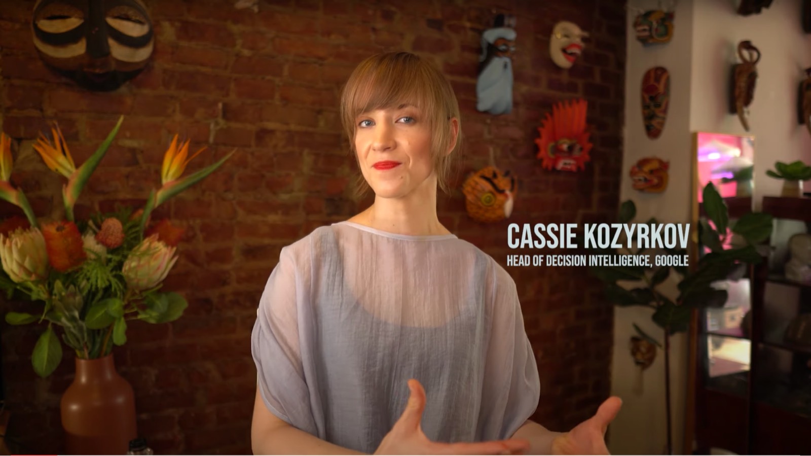 Cassie Kozyrkov Youtube Video